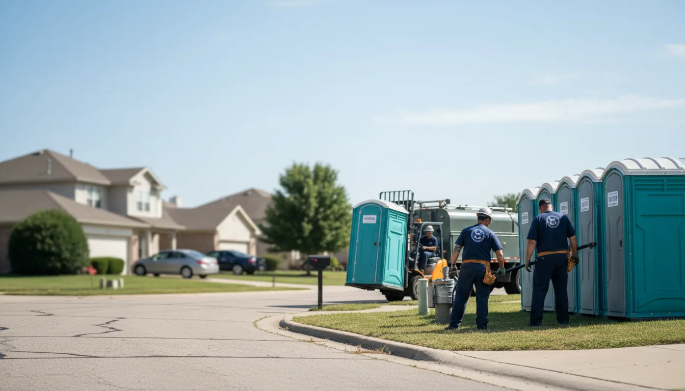 Porta Potty Rental in Olsburg, KS near me